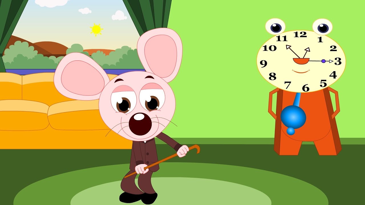 Hickory Dickory Dock - Popular Nursery Rhyme & Children Songs