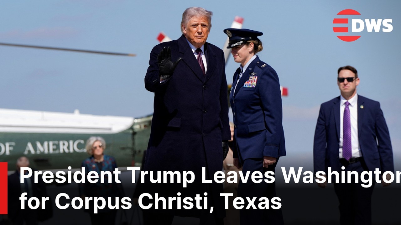 WATCH: President Donald Trump Departs Washington for Corpus Christi, Texas | AC1E
