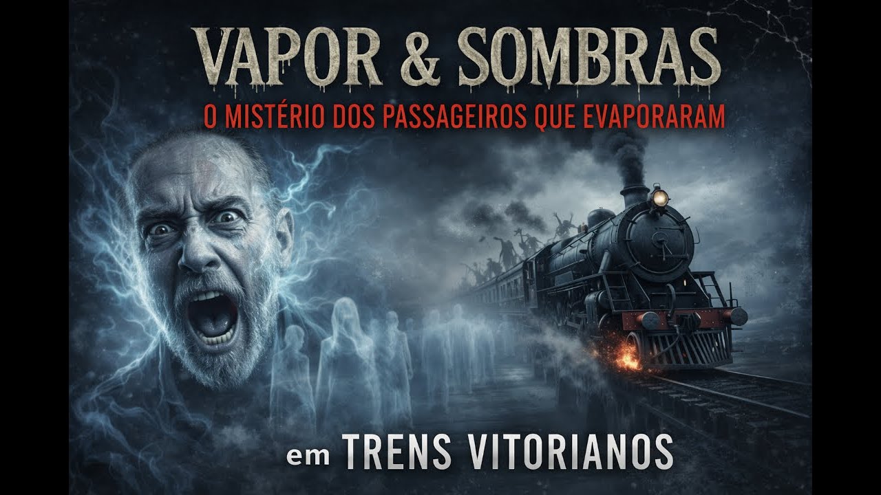 Vapor e Sombras: O mistério dos passageiros que evaporaram em trens vitorianos