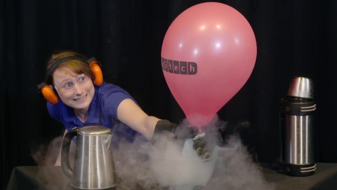 Nitrogen Balloon Experiment | Explosion of the Week | Scitech WA