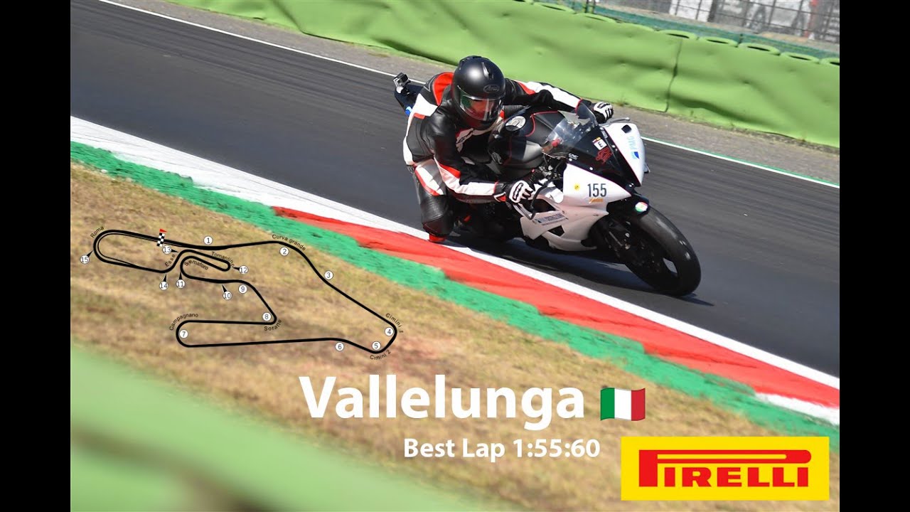 Vallelunga OnBoard Yamaha R6 - 1:55:60