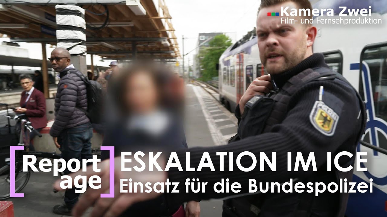 EINSATZ FÜR DIE BUNDESPOLIZEI: Eskalation im ICE - Teil 1/4 | REPORTAGE | Kamera Zwei