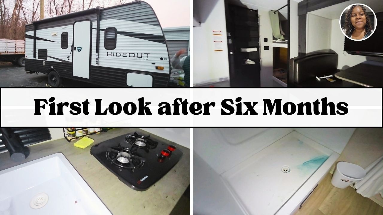 Seeing Our RV Again After 6 Months… What We Found!