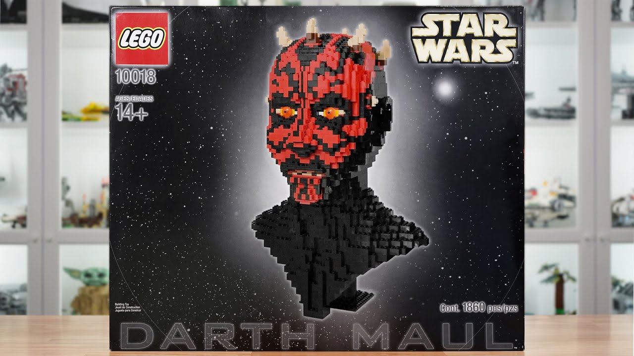 LEGO Star Wars 10018 UCS DARTH MAUL Review! (2001)