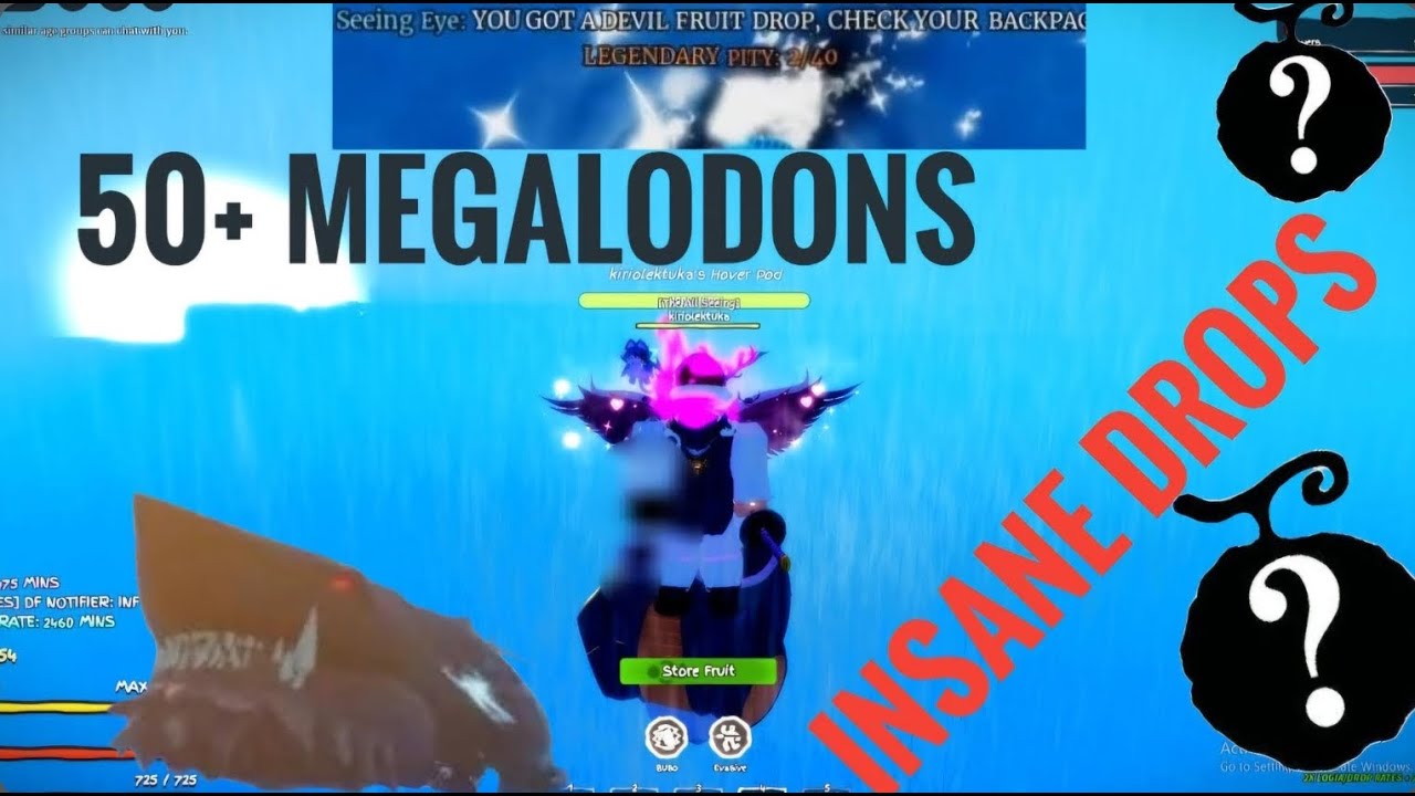 I KILLED a MEGALODON STACK in GPO… (INSANE LOOT)