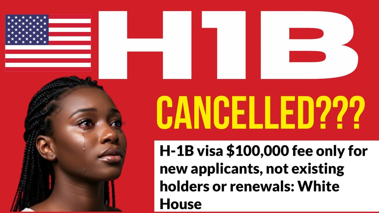 Has Trump CANCELLED the H1B visa??? WHY 100K fee??? Here is the truth !!!