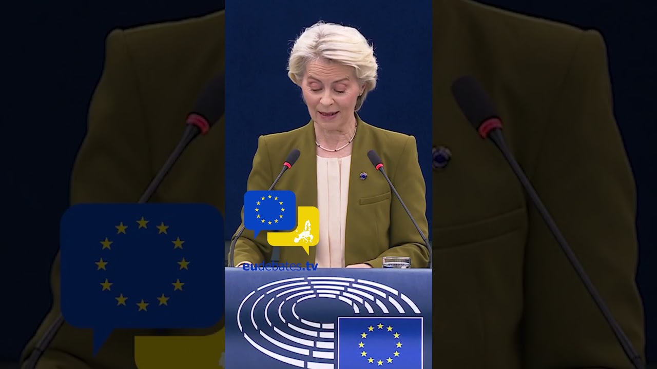 This Is the Europe I Love &mdash; Von der Leyen&rsquo;s Powerful 2025 State of the Union #SOTEU #SOTEU25