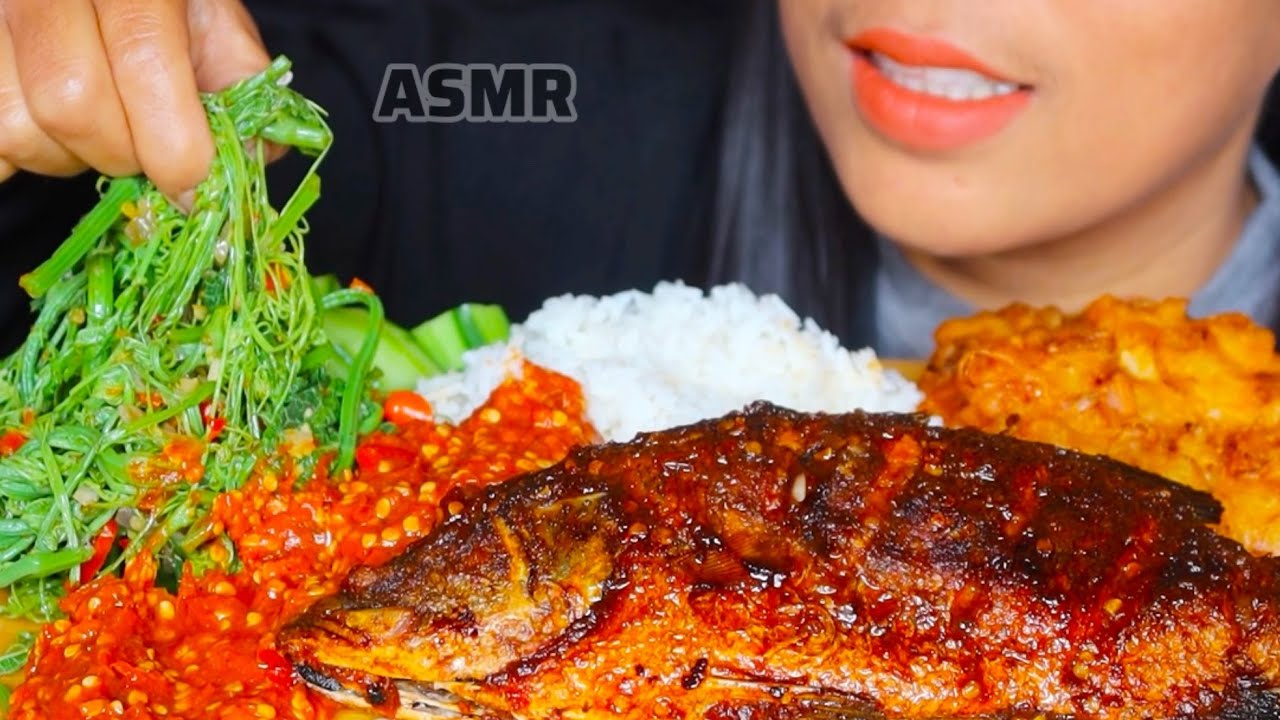 ASMR IKAN BAKAR ||MUKBANG ASMR #ASMR #asmrsounds #asmrvideo #fish 
