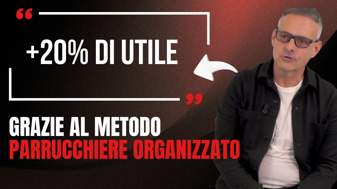 🔴Remo de Vita - Salone di Bellezza Arona - +20% di Utile grazie al metodo Parrucchiere Organizzato