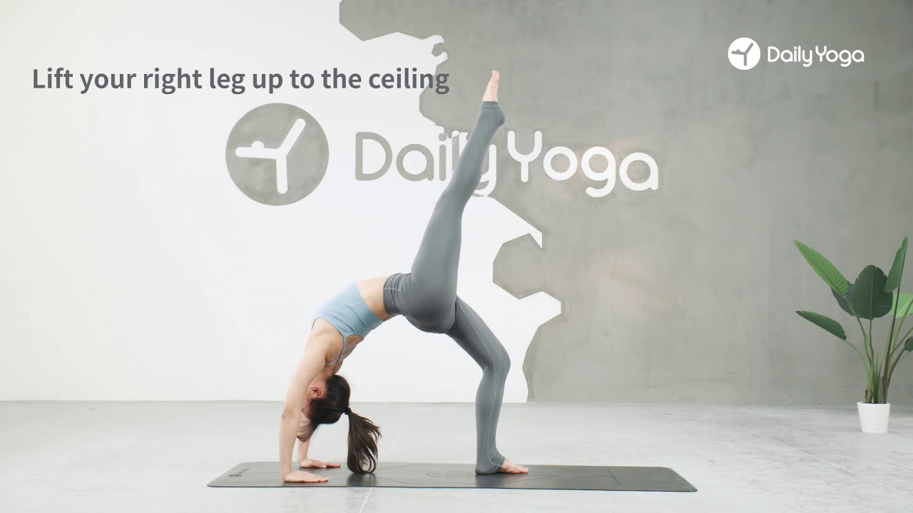 How to One Legged Wheel Pose  | Daily Yoga App