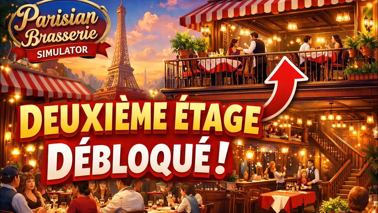 🏗️ La brasserie s’agrandit ! 2ᵉ étage débloqué