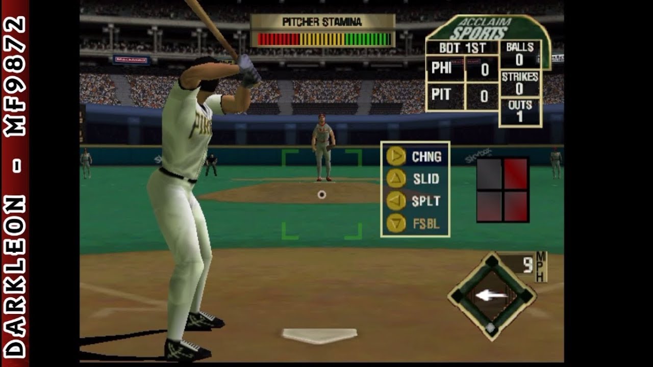 Nintendo 64 - All-Star Baseball 2000 © 1999 Acclaim - Gameplay