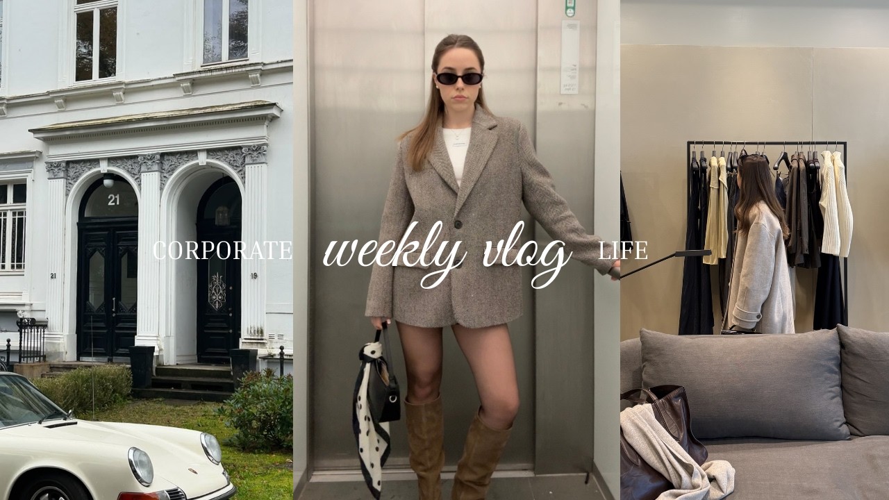 WEEKLY VLOG | Corporate life in Hamburg und Bridgerton Event