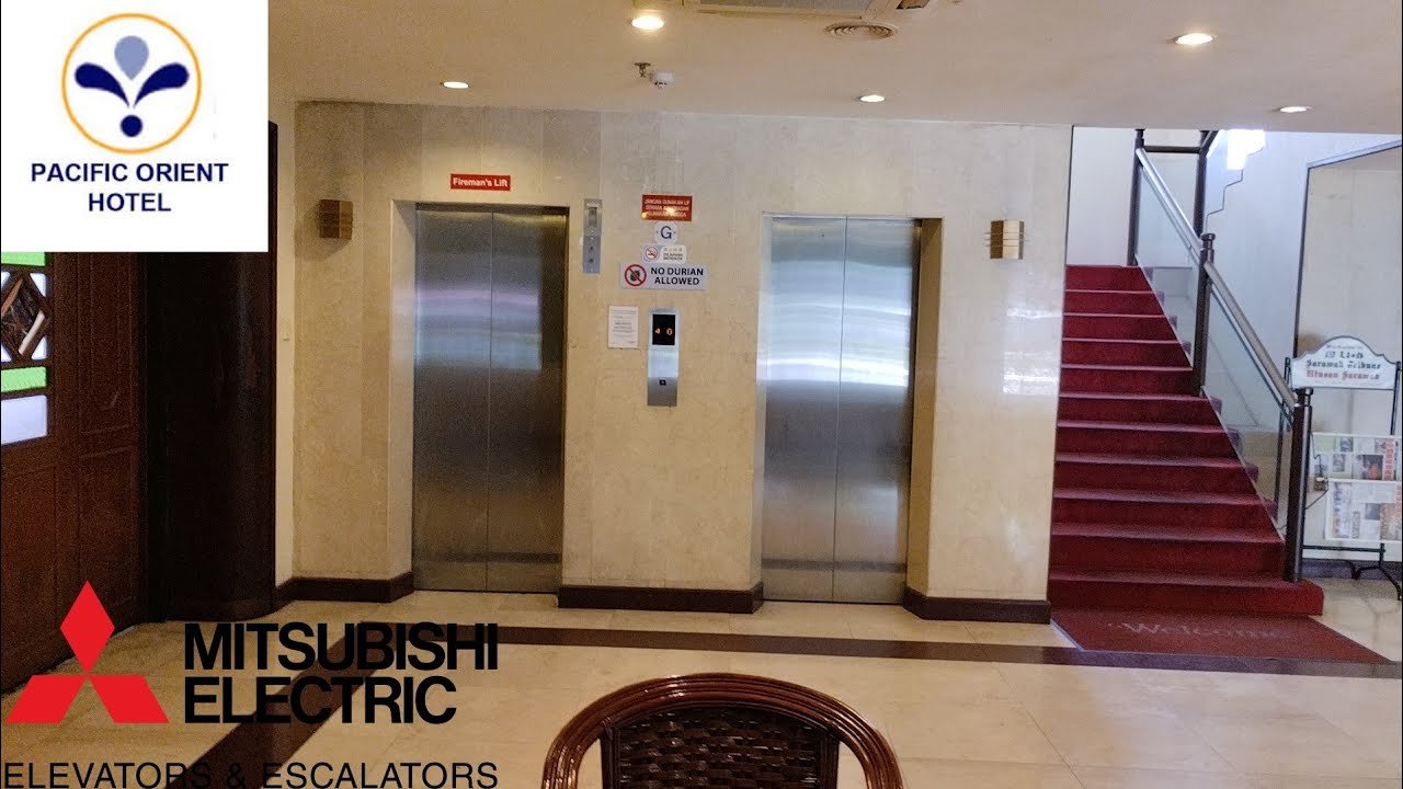 Pacific Orient Hotel Miri - Modernised Mitsubishi Elenessa MR Elevator.