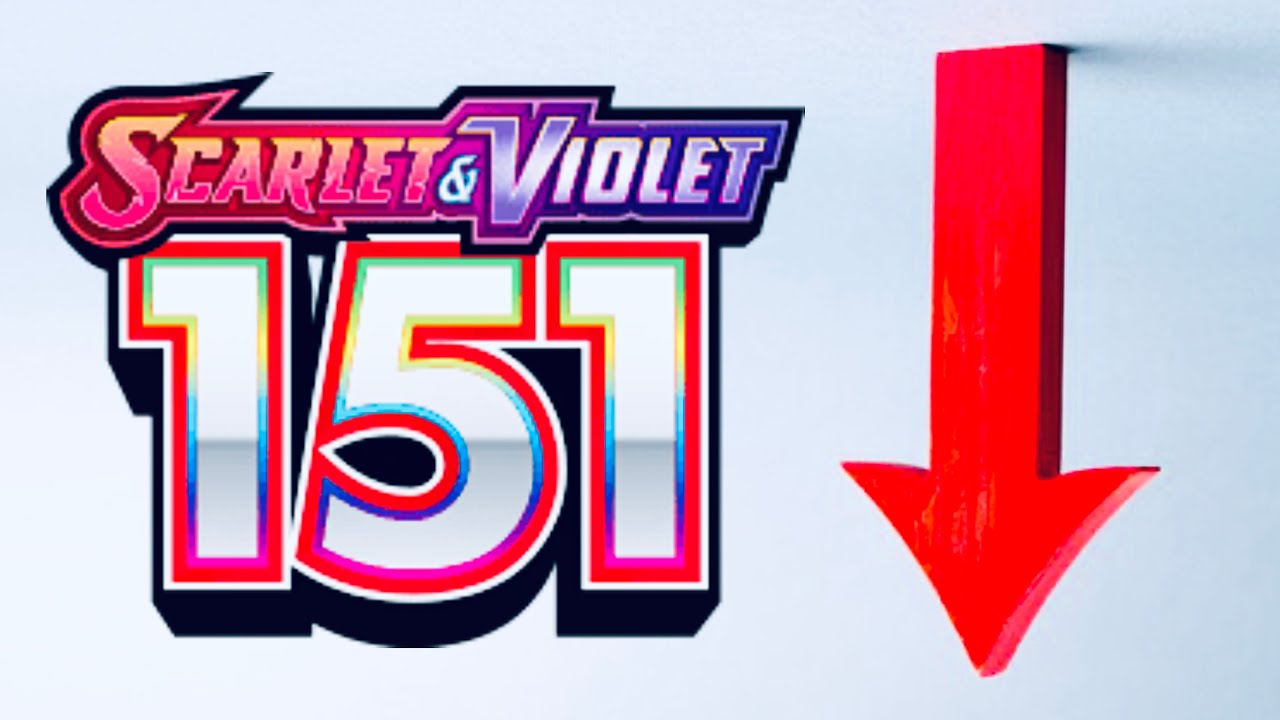 The NOSEDIVE Of Scarlet and Violet 151 Pokemon Cards!