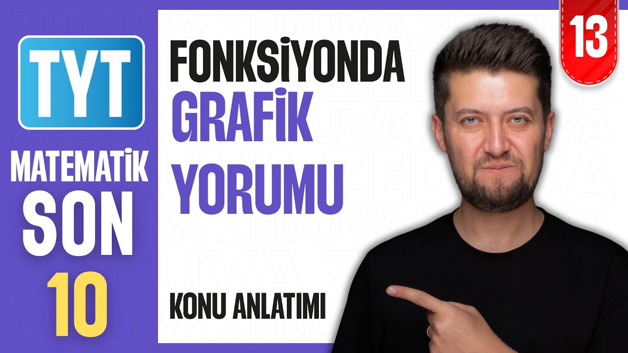Fonksiyonlarda Grafik Yorumu - TYT Matematik SON 10 Kampı