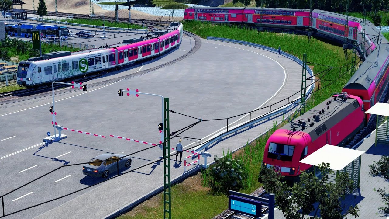 Transport Fever 2: Der Bahnübergang Teil 323
