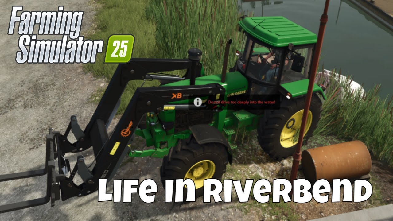 Farming Simulator 25 | Моя жизнь в Ривербенде. Эпизод 1