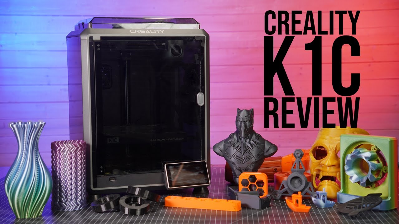 Creality K1C Review - I Printed Everything from NijaFlex to Carbon Fiber Filament!