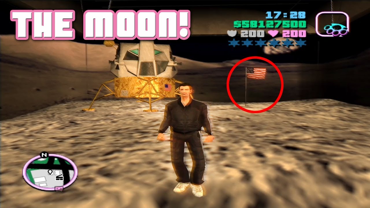 Visit The Moon! / GTA Vice City