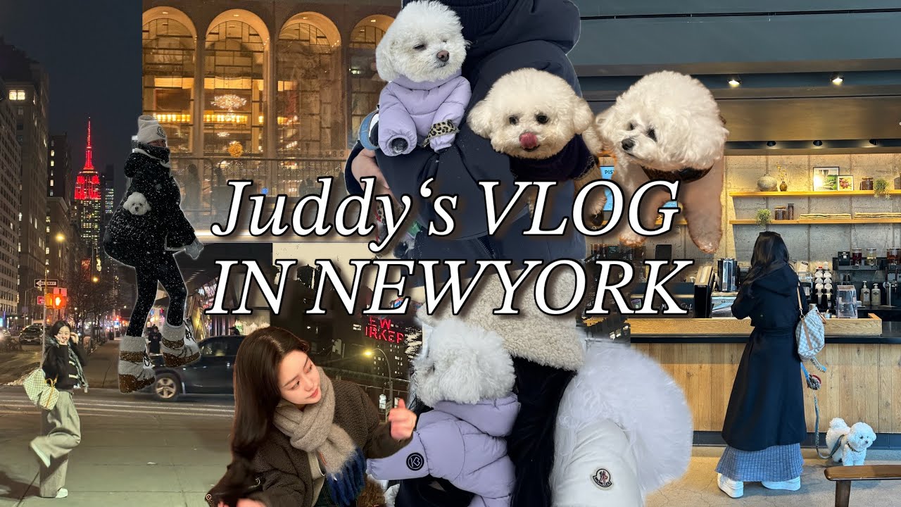 돌아온 쥬디의 브이로그 in NYC