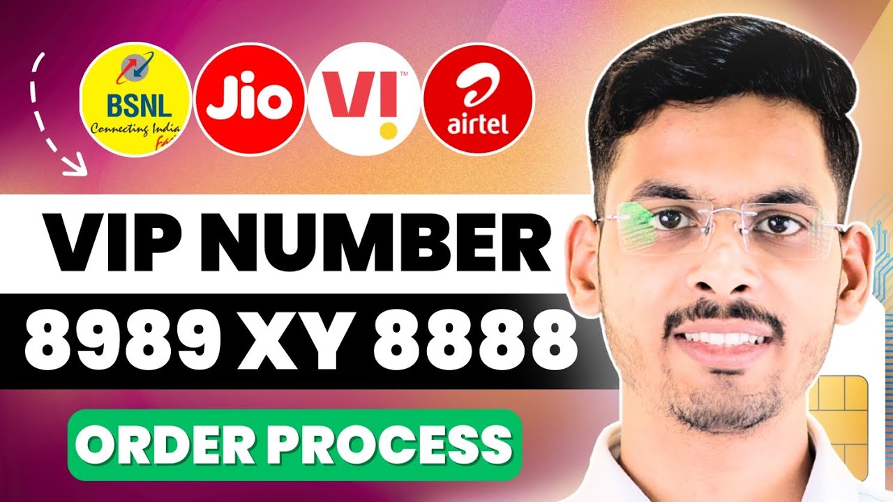 VIP MOBILE NUMBERS BOOKING #8989XY8888 | How To Get Fancy Number