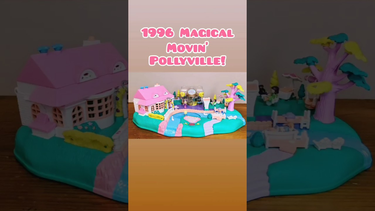 Remember this AMAZING Polly Pocket toy?! 😍 #nostalgia #1990s #pollypocket #90stoys #asmr #shorts