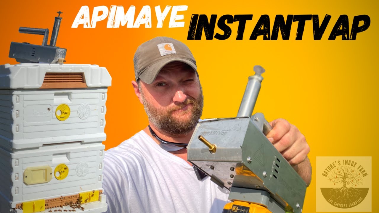 Treating Apimaye w Instantvap 18V Oxalic Acid Vaporizer