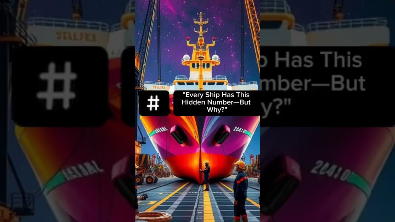 Why Every Ship Has This Secret Number: The IMO Code Mystery#facts #ships