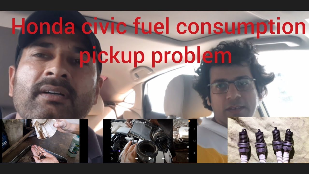 #Honda civic #150THOUSAND Kilometer Drive #Fuel consumption And pickup problem solution