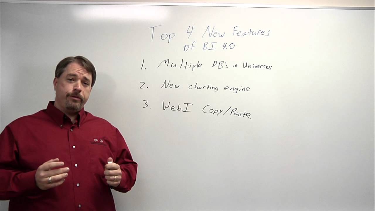 New Features of SAP Business Objects BI 4.0