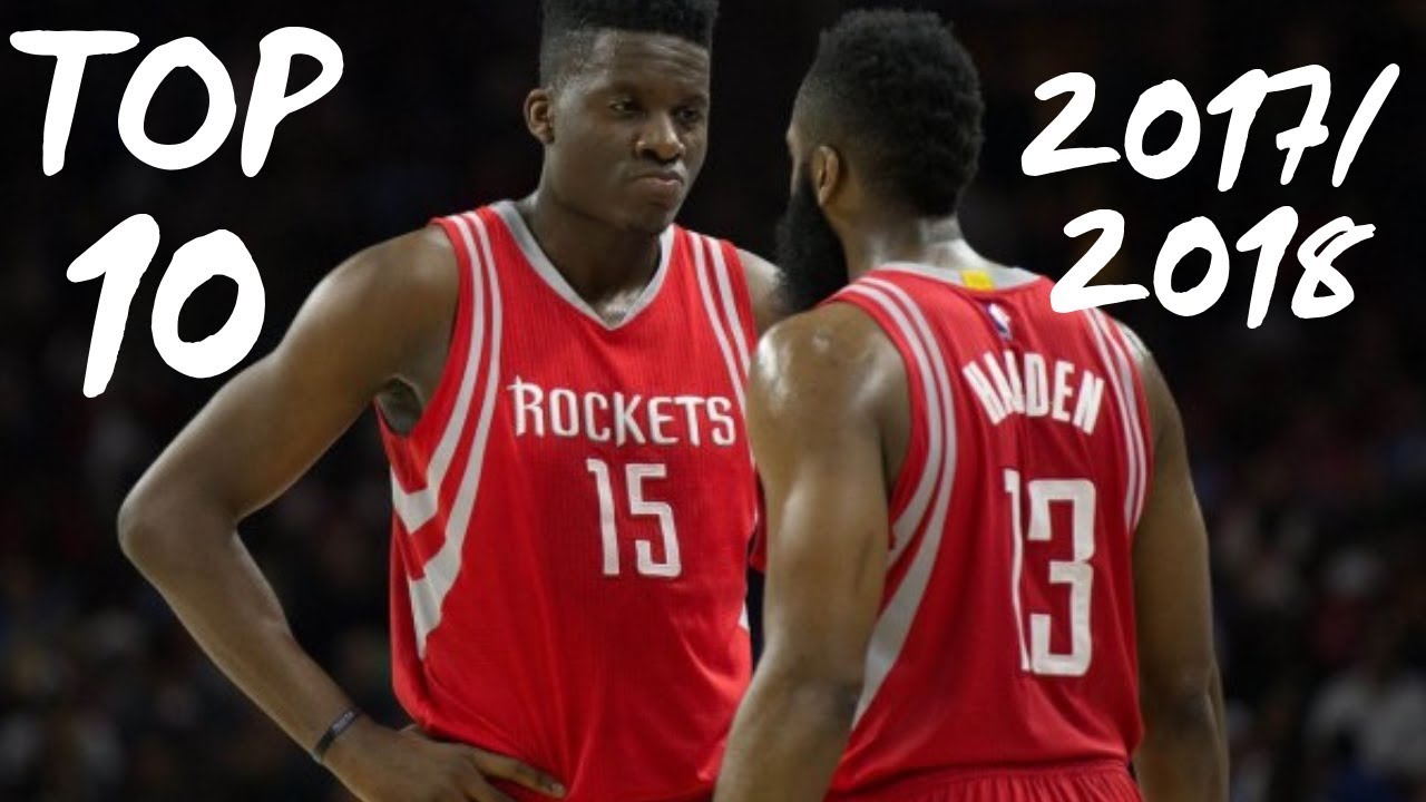 James Harden & Clint Capela dynamic duo TOP 10 plays 2017/2018 NBA season