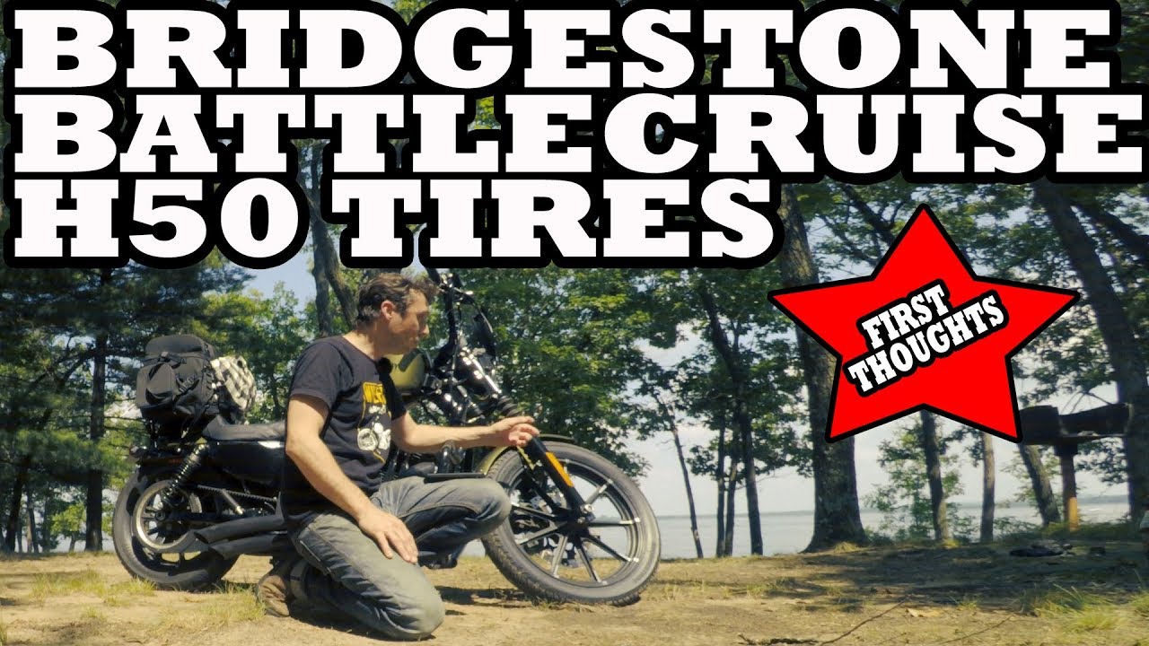 Bridgestone Battlecruise H50 First Thoughts - Harley Iron 883 Sportster