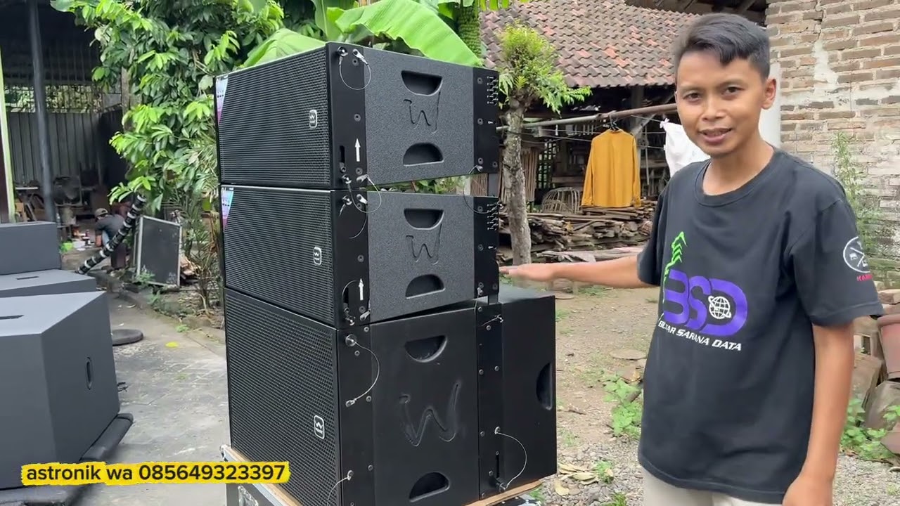 Linearray wisdom m10 || lowpack wisdom m10 || review dan cek sound