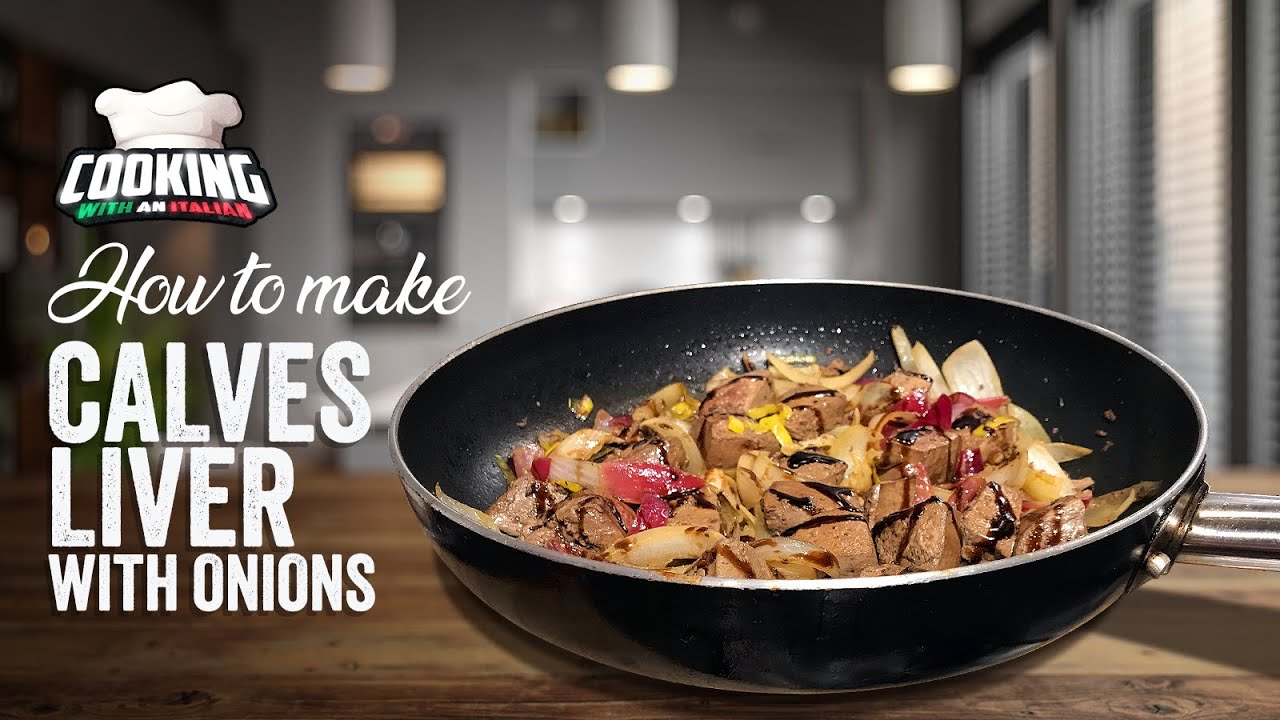 Calves Liver & Onions Italian Style