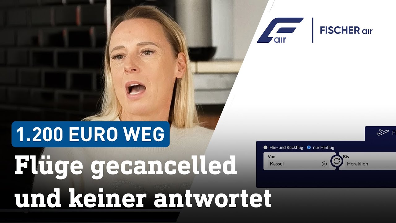 Fischer Air streicht Flüge am Kassel Airport, Urlauber warten auf ihr Geld | hessenschau