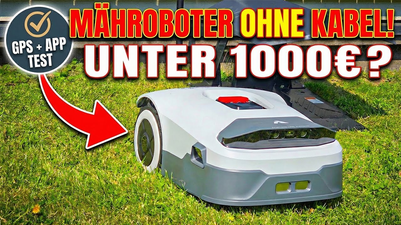 Mähroboter mit GPS | Es geht auch günstig und gut! Der ANTHBOT Genie. + €200 OFF Sale! Bis 31.08.25