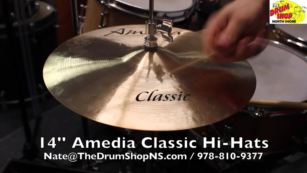 Amedia Classic Hi-Hats 14'' - The Drum Shop North Shore