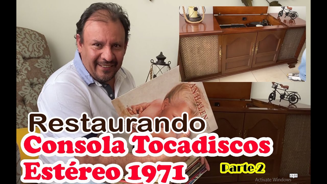 Restauración Consola Tocadiscos 1971 (parte 2)