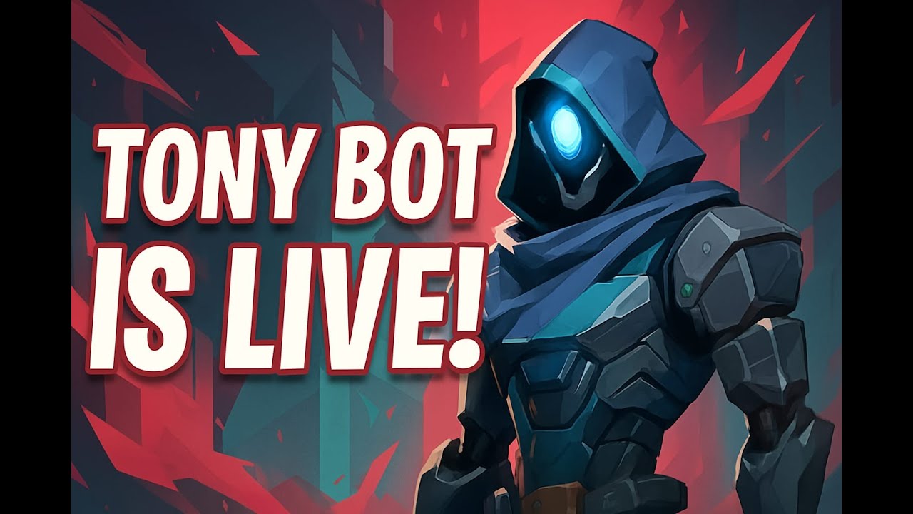 Live with whole darde disco squad|Preimer day Tonybot is live
