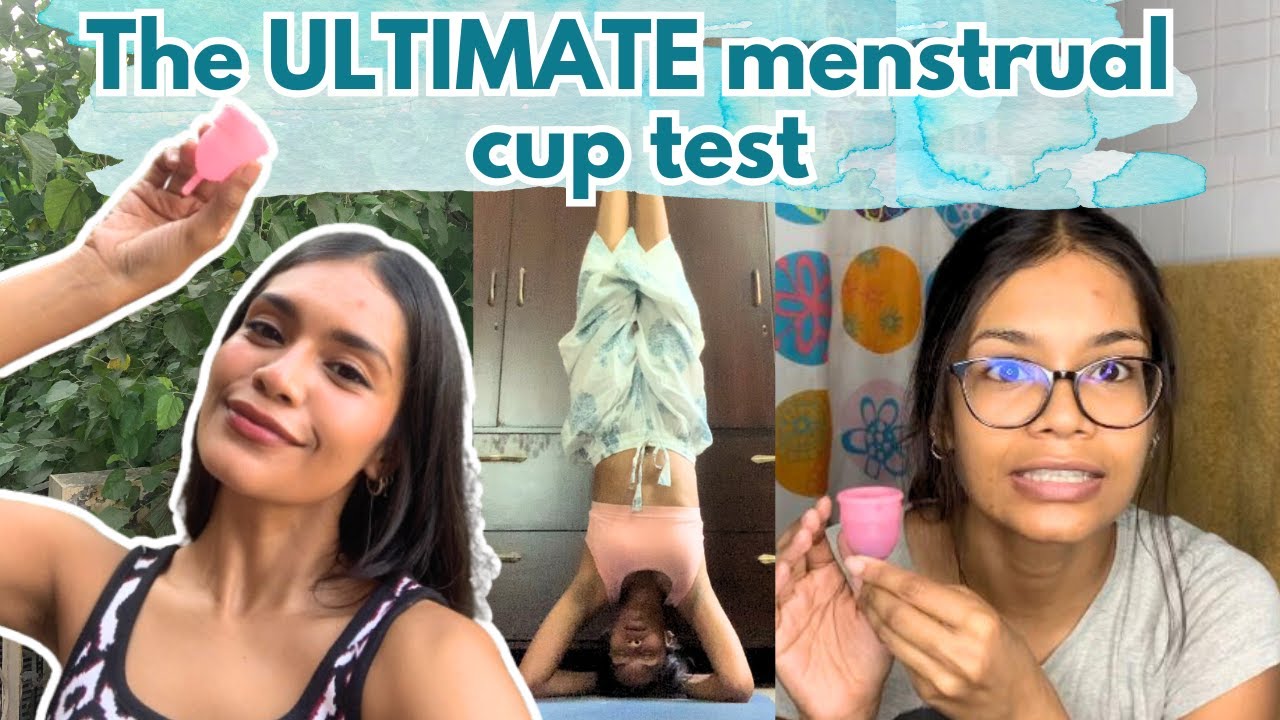 Swimming, White Pants and Headstands | Ultimate Test with the Namyaa Menstrual Cup! Did it work?