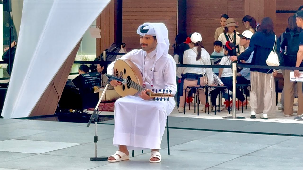 【Expo2025. 万博ライブラリー】カタール館、音楽ライブ