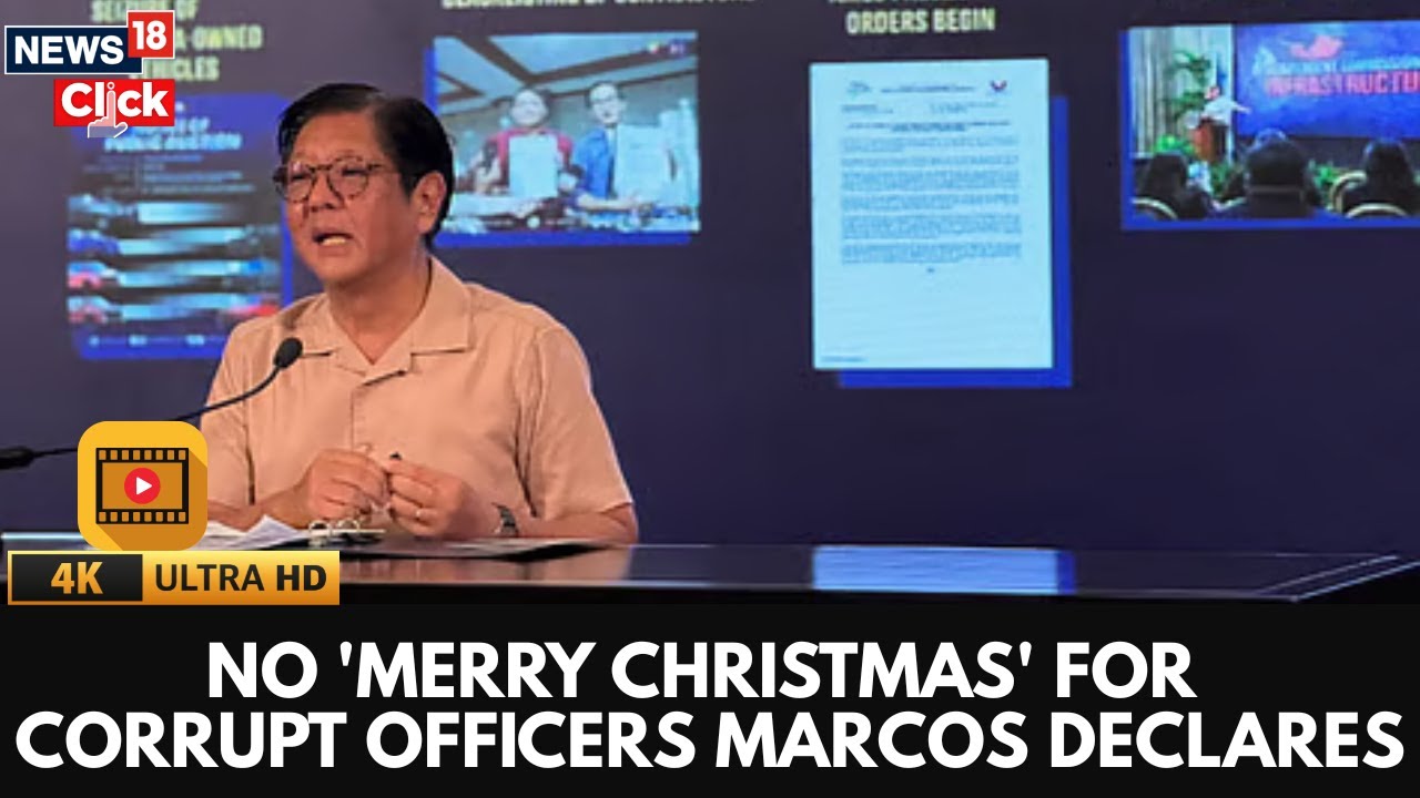 Philippine President Marcos&rsquo; Bold Warning To Corrupt Officers Ahead Of Holidays | Philippine | N18G