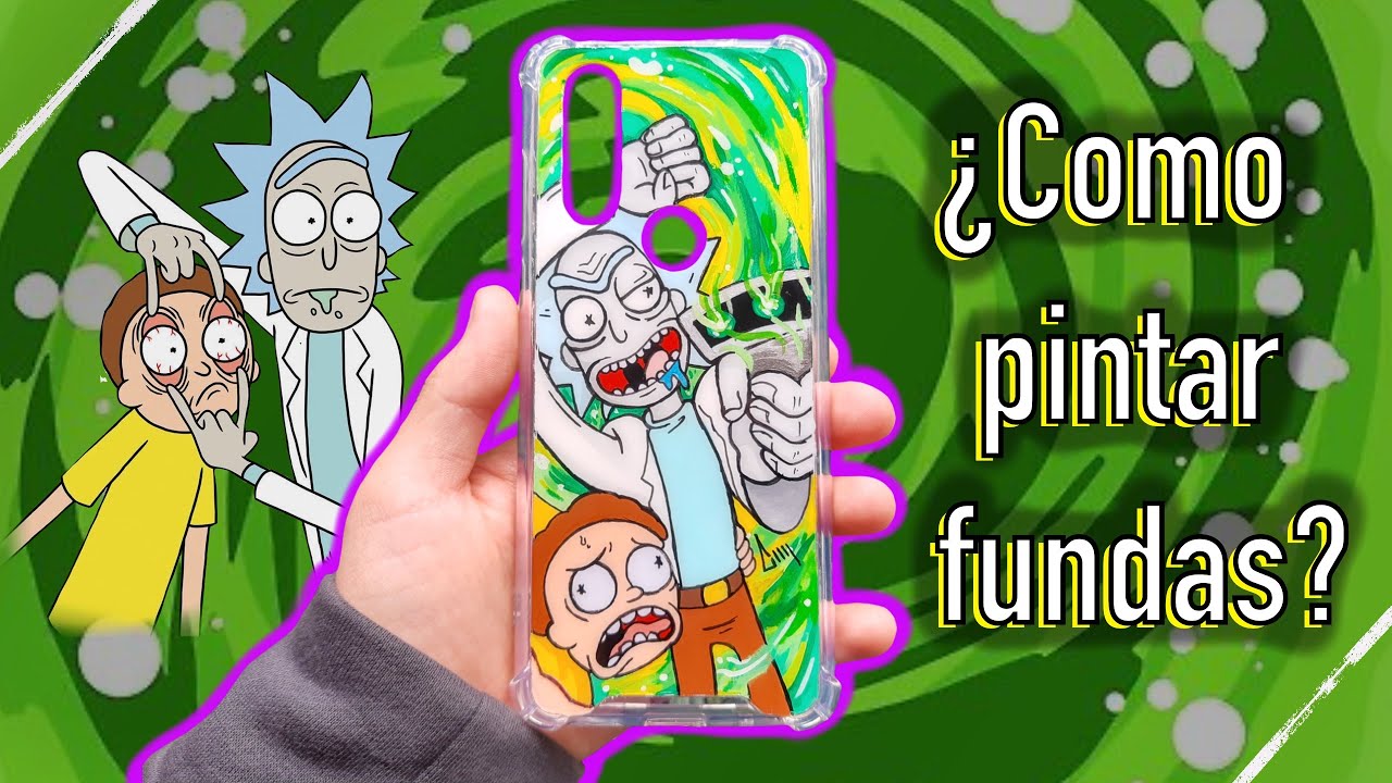 Como pintar fundas para Celular Fácil / Custom Case