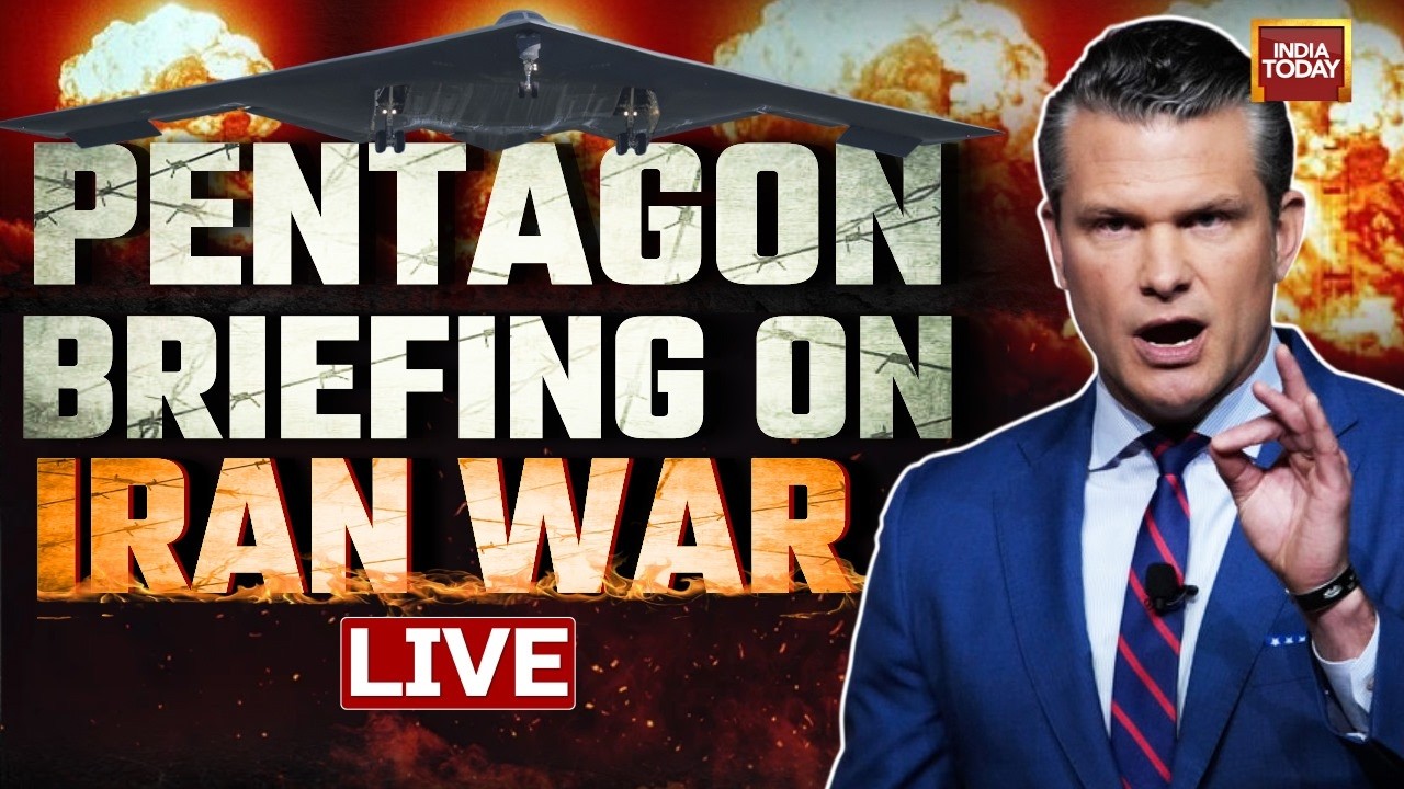 Iran Israel US War News LIVE | Pentagon Breifing On Iran War | Pete Hegseth | Mid-East War | US LIVE