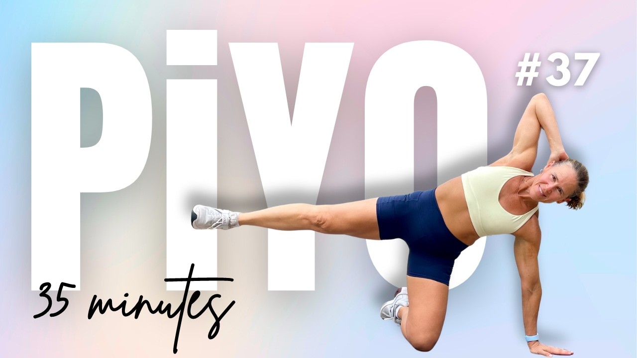 40-Minute PiYO Full Body Burn | No Equipment Glutes & Core