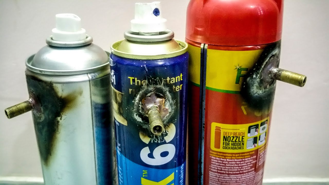 🧪Refill/Repressurize Empty Spray Bottle Cans with Air