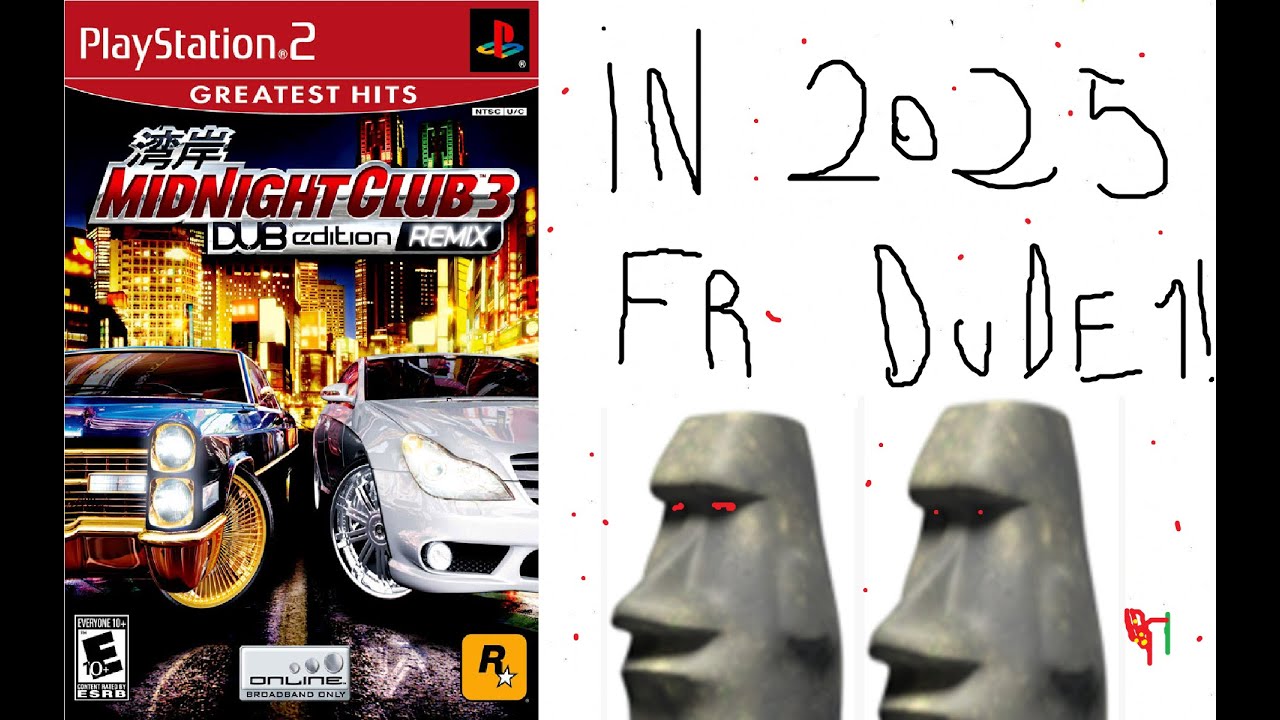 How to play PS2 ONLINE   MIDNIGHT CLUB 3 Check description