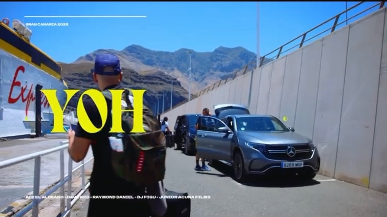 Yoh - Al2 El Aldeano & Dj Figu - (V&iacute;deo Lyrics/Gran Canaria)