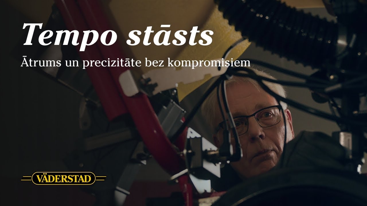Väderstad: Tempo stāsts – ātrums un precizitāte bez kompromisiem